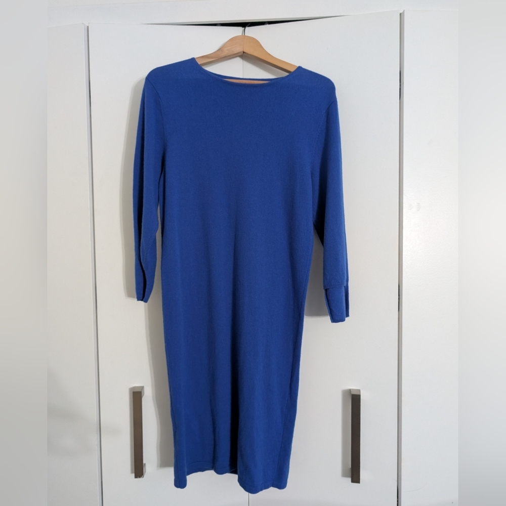 Oyuna 100% Cashmere Minimalist Dress – Size Small (Like New)